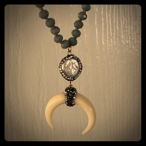 Jane Marie crescent necklace - New